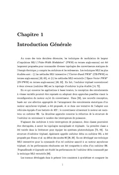 Onduleur Delta: Structure, Modélisation et Commande (Partie I)