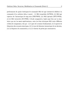 Onduleur Delta: Structure, Modélisation et Commande (Partie I)