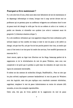 CRACKER LE MOT DE PASSE DE WINDOWS CLIENT ET WINDOWS SERVEUR EN MOINS DE 60 SECONDES