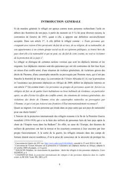 La protection des réfugiés maliens au Burkina Faso