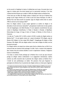 La protection des réfugiés maliens au Burkina Faso