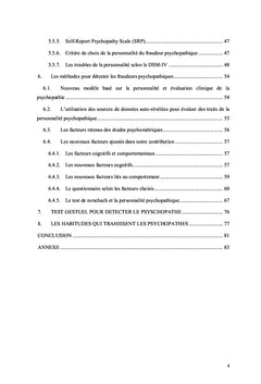 Profil psychologique du Dirigeant Fraudeur