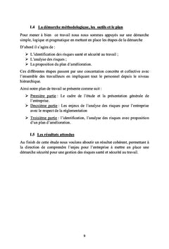 Analyse des risques santé et sécurité au travail