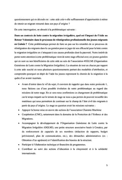 Migration de retour : vie de jeunes migrants guinéens