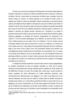 L'impact de la maltraitance infantile sur la personnalité du sujet: