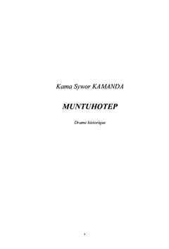 Le Roi Muntuhotep
