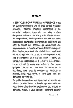 7 clés pour faire la différence