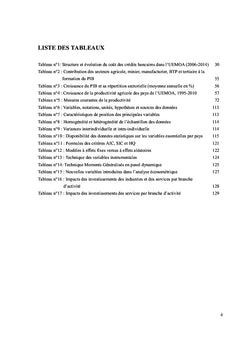 Quels investissements pour une transformation structurelle rapide?