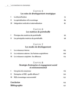 Les stratégies de l'entreprise