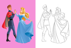 Disney princesses - Maxi Colo avec modèles