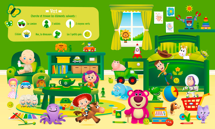 Disney Baby - Mon Cherche et Trouve - Les Couleurs