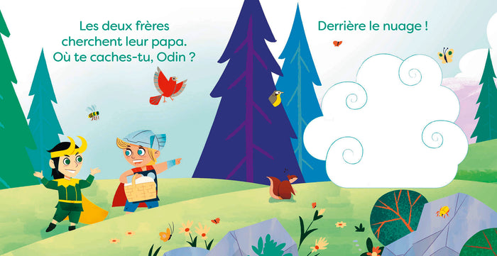 MARVEL - Où te caches-tu, Thor ? - Avec des volets à soulever