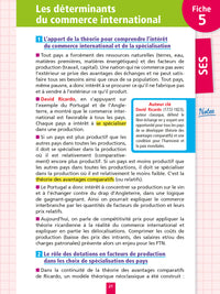 Objectif Bac Fiches Tout-en-un Tle Spé SES + HGGSP + Philo + Grand Oral