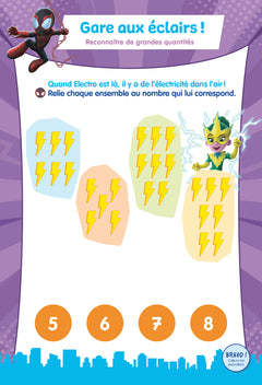 Disney Spidey et ses amis extraordinaires Mon super bloc d'activités de Moyenne Section