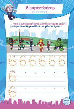 Disney Spidey et ses amis extraordinaires Mon super bloc d'activités de Moyenne Section