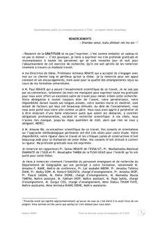 ASSAINISSEMENT PUBLIC ET PRATIQUES POPULAIRES DANS LA VILLE DE THIES