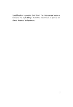 Intratextualité et invention de Soi