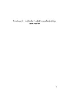Intratextualité et invention de Soi