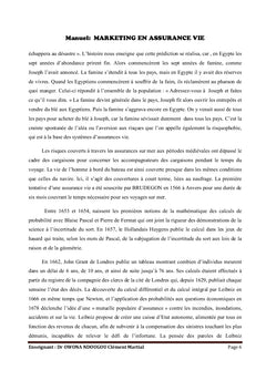 Le marketing en assurance vie