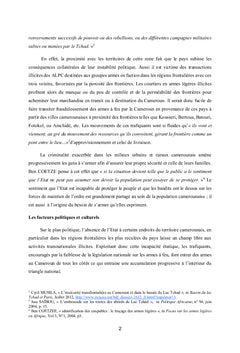 L'action de la gendarmerie nationale dans la lutte contre la prolifération des armes