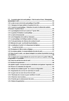 Politiques et Systèmes de Santé
