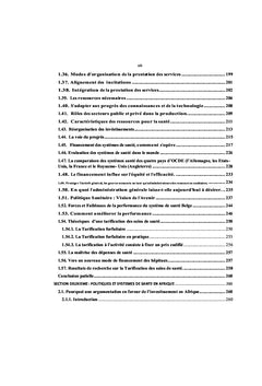 Politiques et Systèmes de Santé