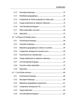 La phytothérapie en médecine vétérinaire