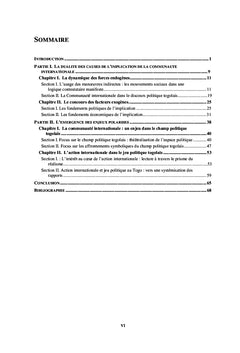 La communauté internationale dans le jeu politique togolais