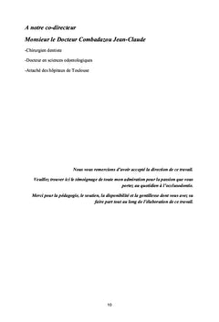 Influence de l'occlusion dentaire sur la stature posturale:
