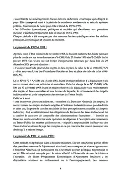 Le contrôle fiscal au Mali