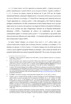 Le domaine public payant en matière de droit d'auteur de l'OAPI
