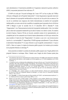 Le domaine public payant en matière de droit d'auteur de l'OAPI