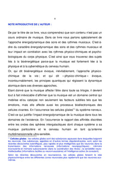 La musique et la dimension psycho-bioélectronique et chromophonopathique de l'être humain