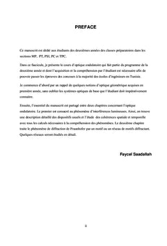 Optique Ondulatoire
