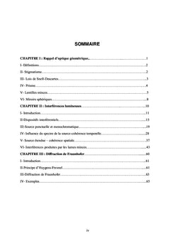 Optique Ondulatoire