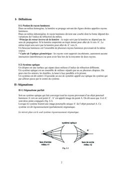 Optique Ondulatoire
