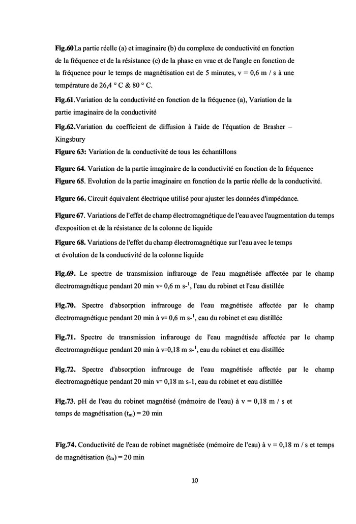 L'eau aimantée, impact et perspectives