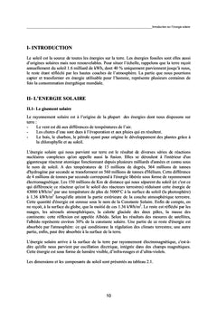 Les énergies renouvelables