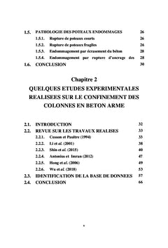 Confinement des colonnes en béton a haute résistance