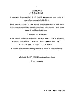 Les facteurs associés à la survenue de l'épidemie de Choléra