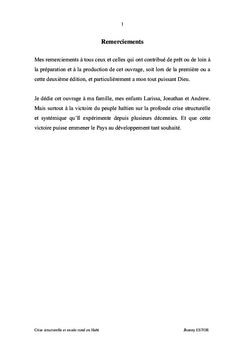 Crise Structurelle et Exode Rural en Haïti
