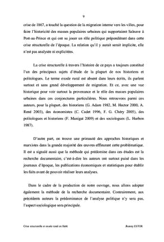 Crise Structurelle et Exode Rural en Haïti