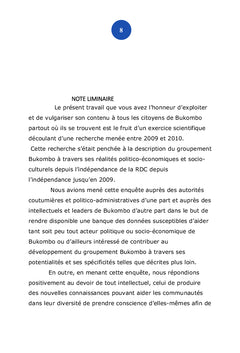 Bukombo face à ses réalités politico-économiques et socio-culturelles