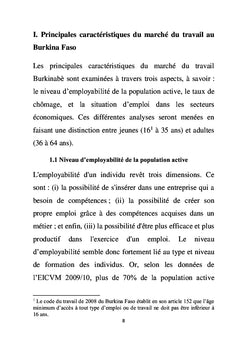 Etude comparée des déterminants de l'emploi des jeunes et des adultes
