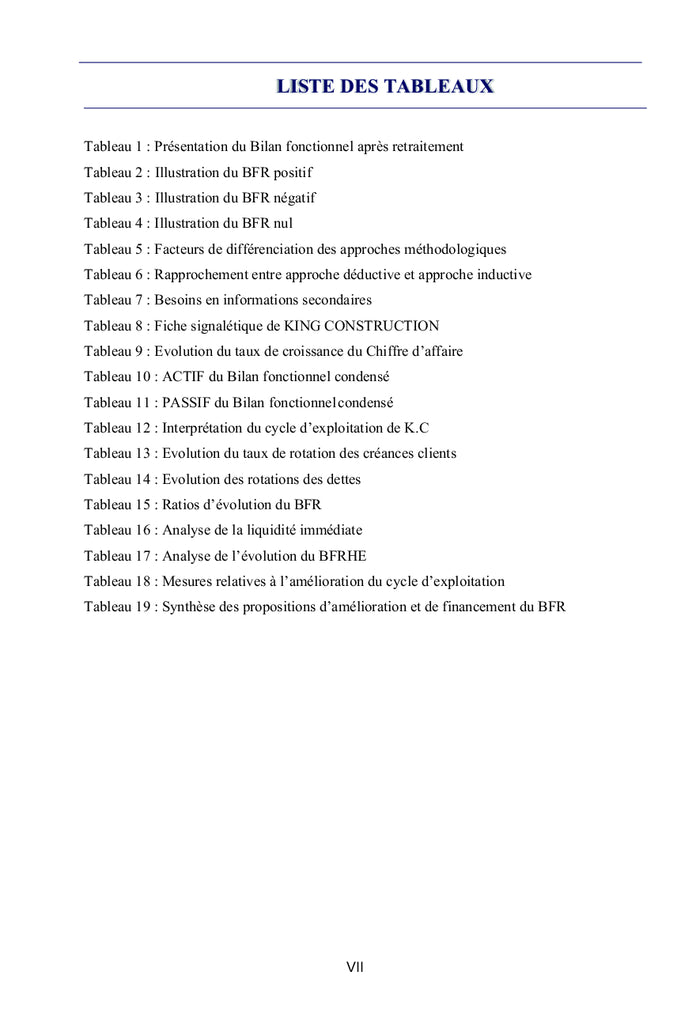 Stratégies de Financement du BFR des PME en Difficultés