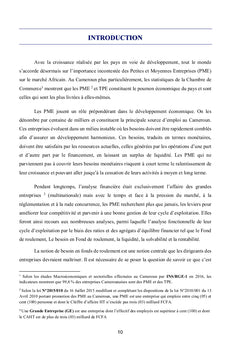 Stratégies de Financement du BFR des PME en Difficultés