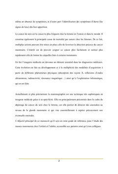 Avez-vous une idée sur les masses mammaires chez l'enfant et l'adulte?