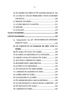 Contes Animaliers et Mythes du Sud de Madagascar