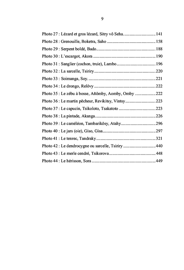 Contes Animaliers et Mythes du Sud de Madagascar