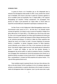 UN MARCHE FONCIER ET IMMOBILIER